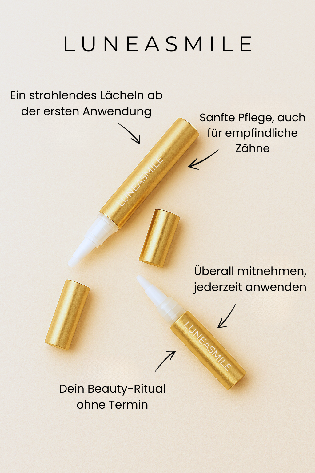 Whitening Stift - Weiße Zähne ab Tag 1